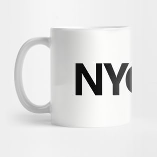 NYC Black Mug